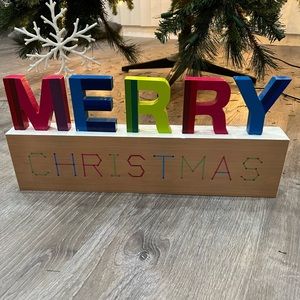 Wood Christmas decoration